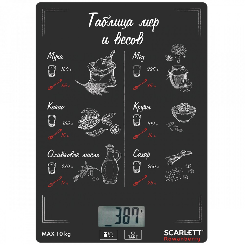 Ваги кухонні Scarlett SC-KS57P94
