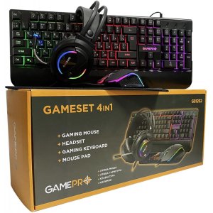 Клавиатура + мышка + наушники GamePro Combo (GS1252)