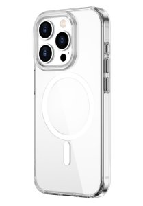 Накладка WiWU Clear Phone Case для iPhone 15 с MagSafe Transparent (FYY-014-I15TR)