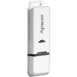USB флешдрайв Apacer AH223 32GB White/Grey