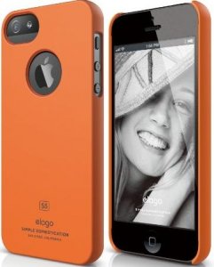 Чехол Elago iPhone 5 - Slim Fit Soft (orange)