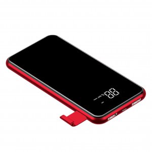 Универсальная батарея BASEUS 8000 mAh Full Screen Bracket Series Wireless Charging Red