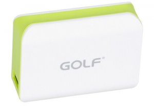 Зарядное устройство Golf GF-206 5200 mAh Green