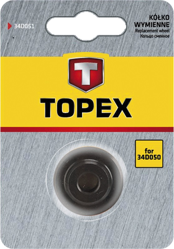 Нiж для труборiзу Topex 34D051 34D050 (рiжучий ролик)