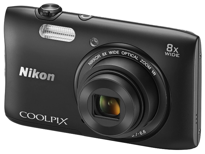 Фотоапарат Nikon Coolpix S3600 black