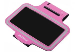 Чехол на руку Romix RH07 Touch Screen Armband Case Pink 5.5