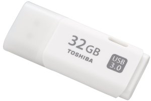 USB флешдрайв Toshiba Hayabusa 32GB Wh USB3.0 (THN-U301W0320E4)