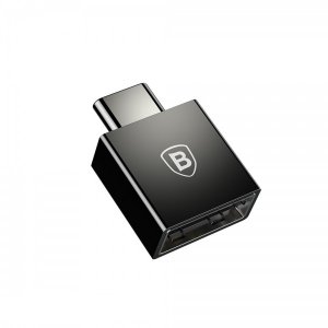 Адаптер Baseus Exquisite Type-C Male to USB Female Adapter Converter Black