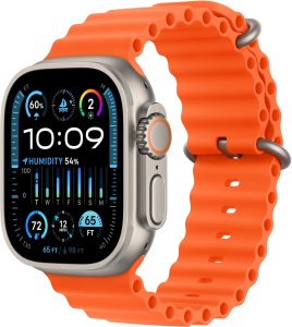 Смарт-часы Apple Watch Ultra 2 GPS 49mm Titanium Case with Orange Ocean Band