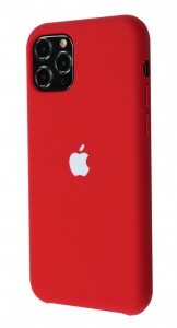 Накладка Apple Silicone Case HC for iPhone 12 Pro Max China red 33