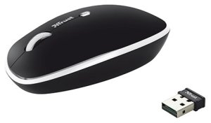 Мышка Trust Pebble Wireless Mouse black
