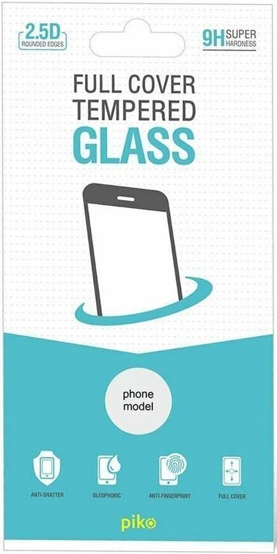 Защитное стекло Piko Full Glue для Samsung A02 (черное)