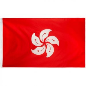 Флаг Гонконга 90х150см