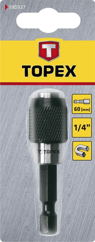 Тримач насадок 1/4", Topex 39D337 60 мм