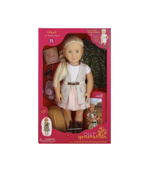 Кукла Our Generation DELUXE - Найа - любительница сафари (46 см)