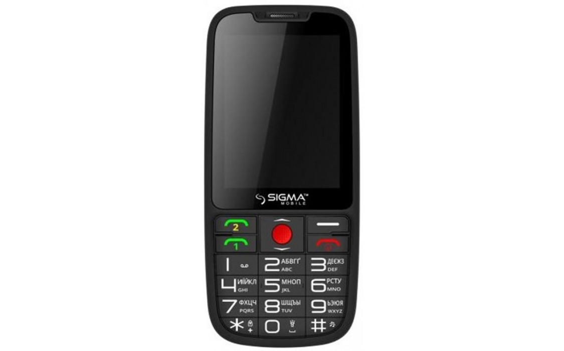Мобильный телефон Sigma mobile Comfort 50 Elegance DS Black