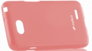 Чехол Melkco LG L65/D285 Poly Jacket TPU Pink