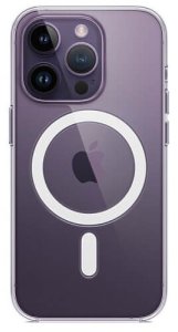 Накладка Blue Crystal Drop PRO Resistance Phone Case для iPhone 14 Pro с MagSafe Transparent