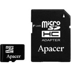 Карта памяти Apacer microSDHC 32Gb UHS-I U1+adapter