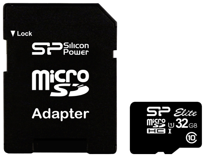 Карта пам'яті Silicon Power microSDHC 32GB Class 10 UHS-I Elite + adapter