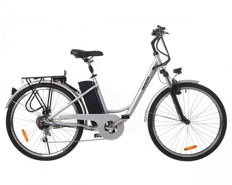 Електричний велосипед Maxxter CITY 26 "(срібло)