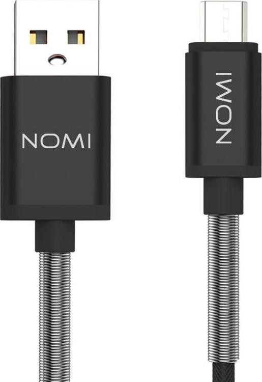 Кабель Nomi DCMQ 10m USB micro 1м Bk