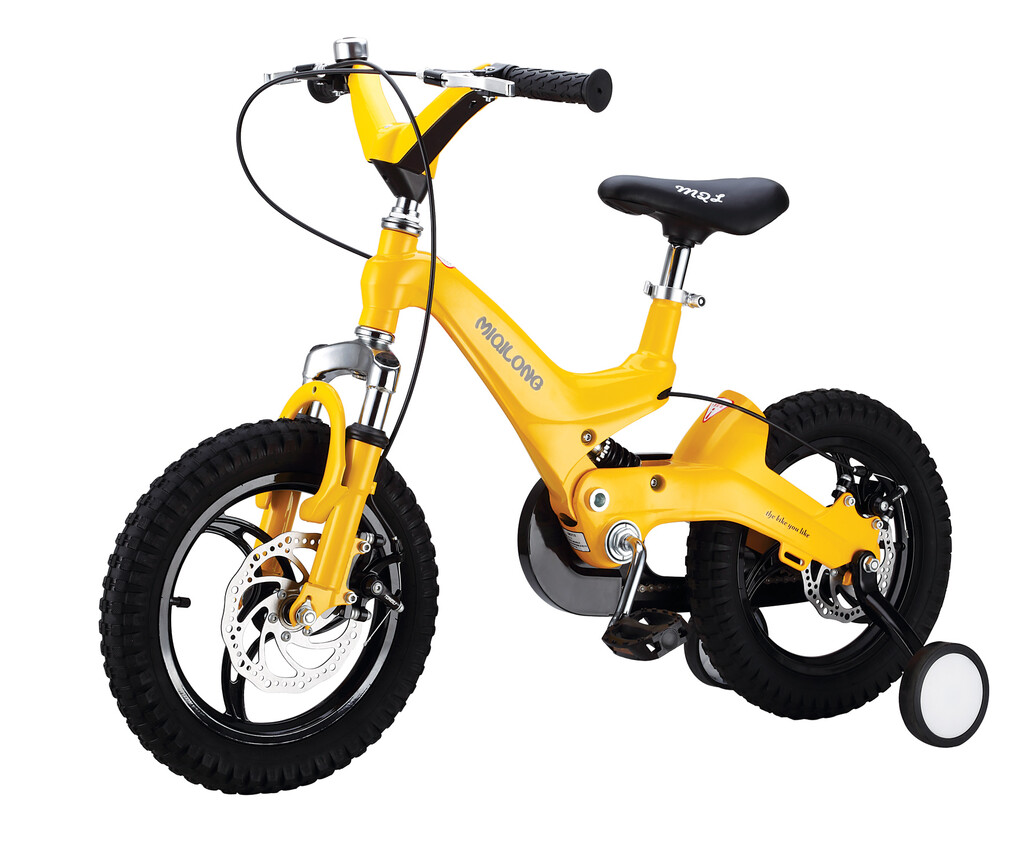 Дитячий велосипед Miqilong MQL-JZ-B MQL-JZB16-Yellow
