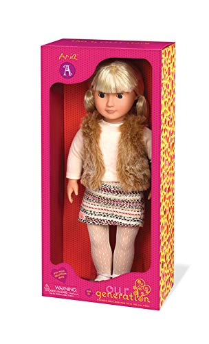 Кукла Our Generation Ариа (46 см) в пуховом жилете