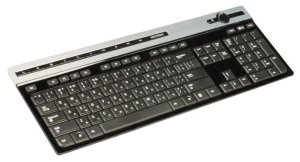 Клавиатура Greenwave 320 Multimedia USB, black-silver