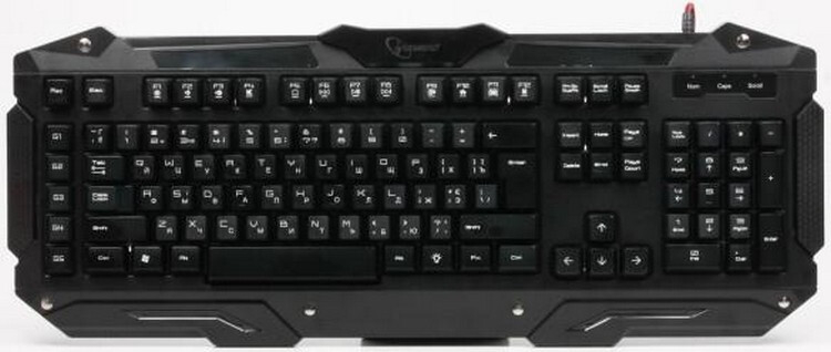 Клавіатура Gembird KB-UMGL-01-UA Black, UKR
