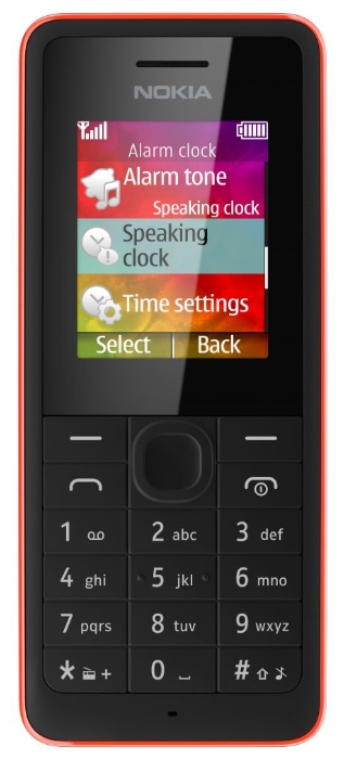 Мобільний телефон Nokia 106 Red