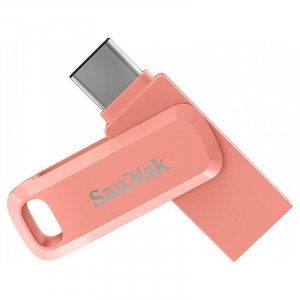 USB флешдрайв Sandisk Dual Drive Go Peach 64GB Type-C (SDDDC3-064G-G46PC)
