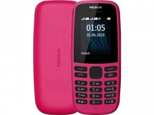 Мобильный телефон Nokia 105 SS Pink