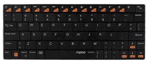 Клавиатура Rapoo Е6300 bluetooth, черная для iPAD