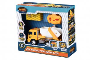 Машинка Same Toy на р/у CITY Грузовик с контейнером (желтый)