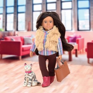 Кукла LORI (15 см) Мария и кошка Мока