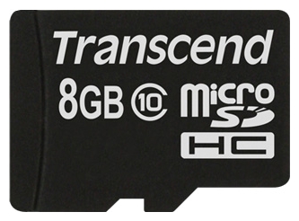 Карта памяти Transcend microSDHC 8GB Class 10 no adapter