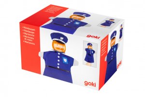 Кукла-перчатка goki - Полицейский