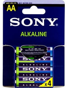 Батарейка Sony LR 6 Alkaline 1x4 шт.