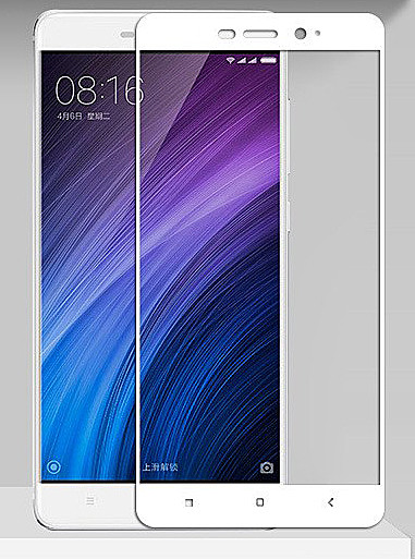 Защитное стекло Silk Screen Xiaomi Redmi Note 4X white