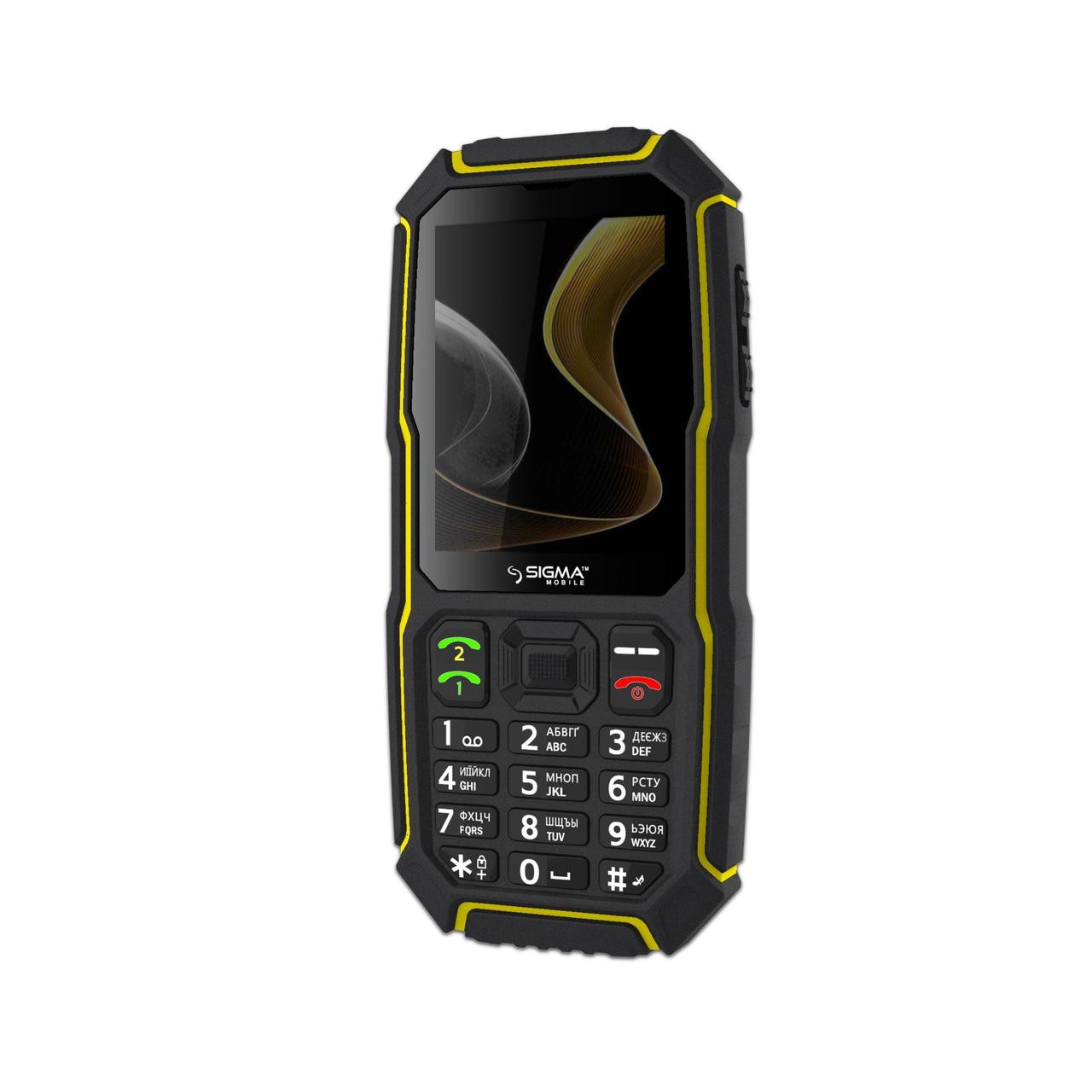 Мобильный телефон Sigma mobile X-treme ST68 black-yellow