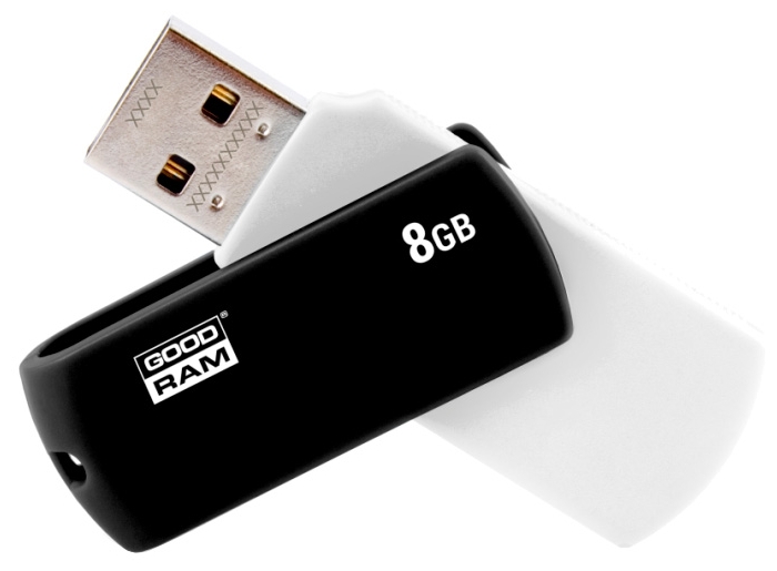 USB флешдрайв GoodRAM UCO2 8GB BLACK/WHITE