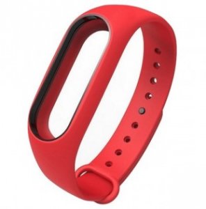 Ремешок к фитнес-браслету Xiaomi miband 2 Red