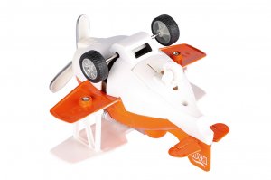 Самолет металлический Same Toy инерционный Aircraft (оранжевый)