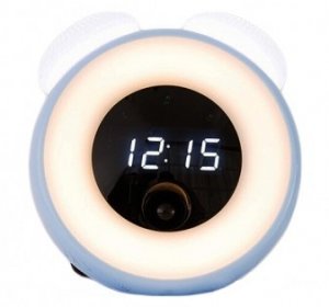 Часы ночник Xiaomi OneFire Time Light Blue