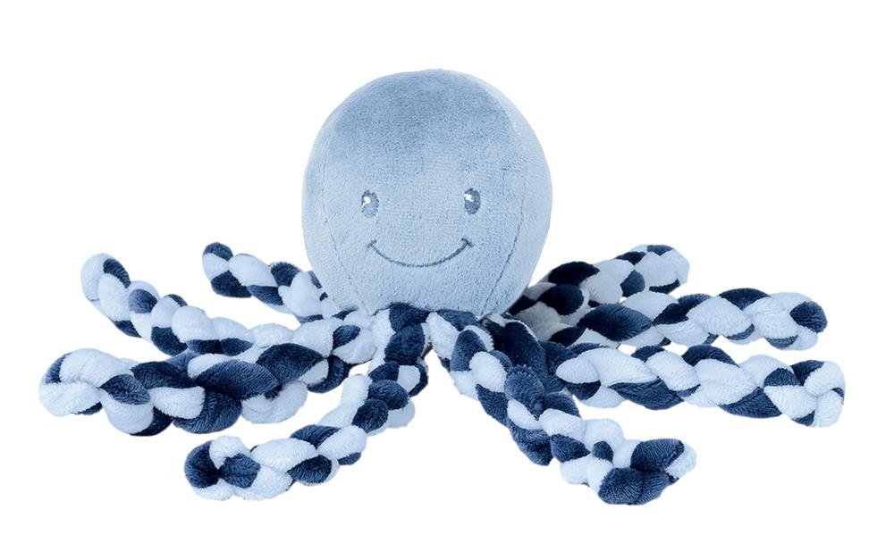 М'яка іграшка Nattou М'яка іграшка Lapiduo Octopus (синій)