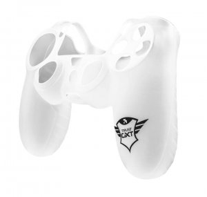 Силиконовый чехол Trust GXT 744T Rubber Skin для геймаду PlayStation White