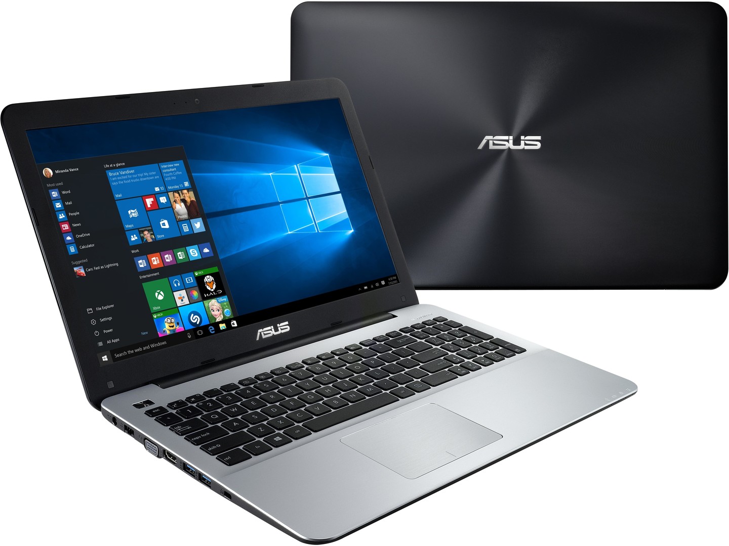Ноутбук Asus A555LJ-DM941T Grey-Stainless steel *