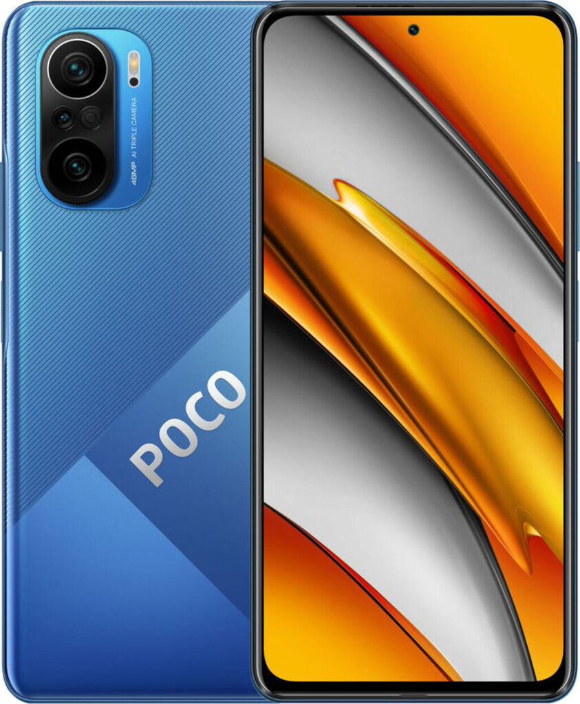 Смартфон Poco F3 5G 8/256GB Blue *
