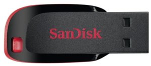 USB флешдрайв Sandisk Cruzer Blade 8Gb Black/red